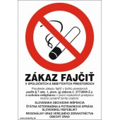 Zákaz fajčiť + zákon.nariadenie