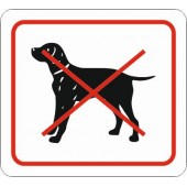 Piktogram - Zákaz vstupu so psom